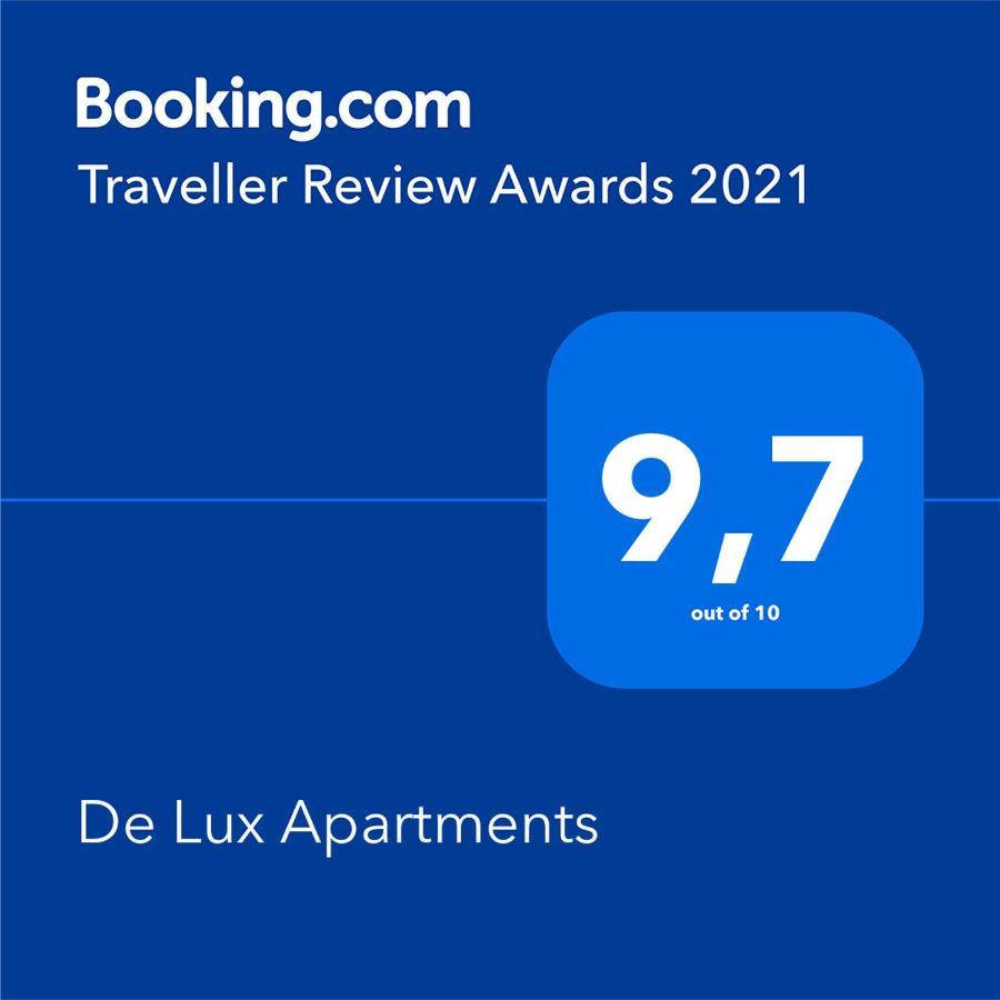 De Lux Apartments Petrovac Eksteriør billede